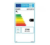 Chauffe-eau blindé anode magnésium - pose murale verticale - 75 litres ATLANTIC
