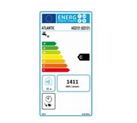 Atlantic Bicycle Chauffe-eau blindé vertical sur socle 200 litres anode magnésium