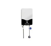Chauffe-eau, Chauffe-eau Instantané Sans Réservoir For Salle De Bain, Chauffe-eau Électrique Instantané 5,5 Kw Avec Auto-modulation Et Protection Contre La Surchauffe,Sûr