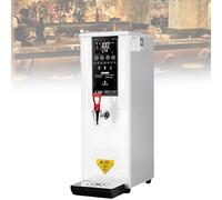 Chauffe-eau commercial, distributeur d'eau chaude commercial, température réglable, écran tactile LCD, grand débit 60 l/h, pour thé Boba, café, bureau, restaurant White