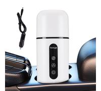 Chauffe-eau de voiture - Bouilloires de voiture 12V/24V | Tasse de voyage de grande capacité avec fonction d'agitation automatique, tasses chauffantes universelles de 420 ml pour les voyages d'affaire