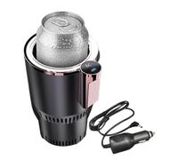 Chauffe-eau de voiture - Bouteille électrique isotherme portable | Bouilloire de voyage à chauffage rapide pour thé, café ou lait | Chaudière à eau compacte pour voiture, camping-car, bureau, dortoir