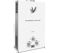 Chauffe-eau, design compact, performance énergétique, blanc 12L