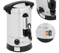 Chauffe-eau double paroi en acier 6,5 L 1500 W