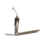 Chauffe-eau Électrique 220 V CA, Élément Chauffant Solaire À Insertion Par Le Bas De 47 Mm De Diamètre, 33 Cm, 3000 W, 2 Tubes Coudés