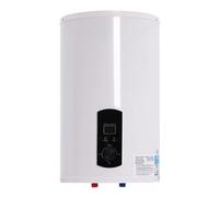 Chauffe-eau électrique 30 l - Montage mural - Avec douchette - Chauffe-eau instantané - Pour salle de bain - IPX4 - En acier inoxydable - 2000 W - Température réglable de 25 à 75 °C