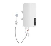 Chauffe-eau électrique - 30 litres - 2 kW - Montage mural - Chauffe-eau | Chauffe-eau électrique 220 V, intelligent à suspendre au mur, pour cuisines, salles de bain, 34 x 57 cm