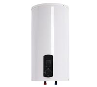 Chauffe-eau électrique 50 l, 2000 W, en acier inoxydable, réglable de 25 à 75 °C, IPx4, vertical, blanc, économie d'énergie, pour salle de bain, douche, maison