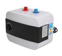 Chauffe-eau électrique 6 L 220 V peut être monté au mur ou au sol pour camping-car, cuisine, chariot de cuisine (blanc)