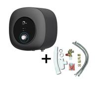 Chauffe Eau Electrique ADROS 10L Sur Evier Sannover + Kit d'Installation Complet NF