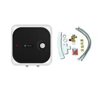 Sannover Chauffe Eau Electrique ADROS 15L Sur Evier Kit d'Installation Complet NF