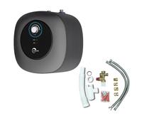 Chauffe Eau Electrique ADROS 30L Sous Evier Sannover + Kit d'Installation Complet NF