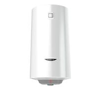 Ariston PRO 1 R 100 litres - Chauffe-eau Électrique Vertical Mural - Résistance Blindée - Molette de Réglage de la Température - Conçu pour installé en France