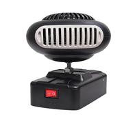 Chauffe-eau électrique avec batterie ABS de 4,5 x 4,5 pouces et 1 500 mAh | Dispositif de chauffage compact pour camping, activités de plein air, voiture, utilisation de bureau | Chauffage