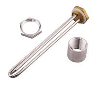 Chauffe-eau électrique avec sonde, élément chauffant à immersion, tube de type U, 220 V, 1000 W, 1500 W, 2000 W(With all fittings,220V_2KW)