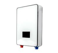 Chauffe-eau électrique Chauffe-eau Électrique 6500W, Chaudière Instantanée Sans Réservoir, Ensemble De Douche Sans Réservoir, Thermostat Sûr Et Intelligent, Automatique(blanc)