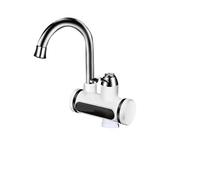 Chauffe-eau électrique, Chauffe-eau Électrique, Robinet De Cuisine, Chauffage Instantané Sans Réservoir, Mélangeur Chauffant À Affichage Numérique, pour la cuisine, la salle de bain(Slt102-long)