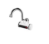 Chauffe-eau électrique, Chauffe-eau Électrique, Robinet De Cuisine, Chauffage Instantané Sans Réservoir, Mélangeur Chauffant À Affichage Numérique, pour la cuisine, la salle de bain(Slt101-short)