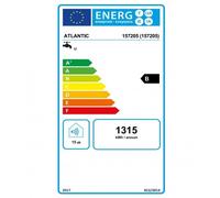 Chauffe-eau électrique connecté multiposition - 40L - Linéo ATLANTIC
