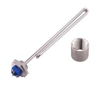 Chauffe-eau Électrique DN25 1" BSP, Élément Chauffant À Immersion For Infusion, 230 V 3500 W, 240 V 2400 W, Acier Inoxydable SUS304(Set-1,240v 2400w,SUS cap)