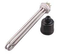 Chauffe-eau électrique DN32 DN40 220 V 380 V, élément chauffant à immersion 3 kW 4,5 kW 6 kW 9 kW 12 kW, acier inoxydable 304(DN32,380V_3KW)