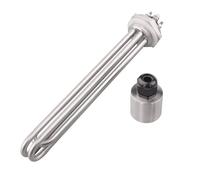 Chauffe-eau Électrique En Acier Inoxydable 304, 220 V/380 V, Résistance À Immersion DN32, Puissance : 3 KW, 4,5 KW, 6/9 KW Ou 12 KW(Set-3,220v,6KW 250L)