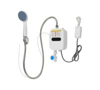 Chauffe-eau électrique instantané 3500 W - 30 à 60 °C - Mini chauffe-eau instantané pour eau chaude - Montage mural ou au sol