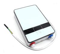 Chauffe-eau électrique instantané 6500 W 220 V blanc IPX4 avec température réglable, buse de douche et accessoires inclus Idéal pour salle de bain, cuisine et buanderie