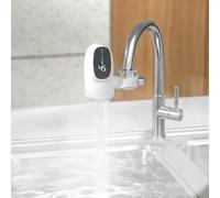 Chauffe-eau électrique instantané - Adaptateur de robinet de cuisine - Chauffage rapide - Affichage numérique - Chauffage d'eau pour salle de bain