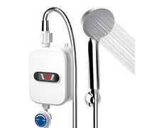 Chauffe-Eau Électrique Instantané LED 3.5kw 110V IPX4 Étanche Pour Cuisine et Salle de Bains