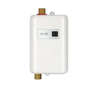 Chauffe-eau Électrique Instantané Sans Réservoir, Chauffe-eau Sous L'évier For Le Lavage De Et De La Salle De Bain chauffer rapidement(Package 2-White)