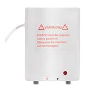 Chauffe-eau électrique - Mini petit chauffe-eau instantané avec régulateur de température - Étanchéité IPX4 - Pour salle de bain, cuisine - 22,5 x 17 x 6,6 cm - Blanc