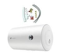 Chauffe Eau Electrique Mural Blindé Horizontal Bypso Sannover 150 Litres + Kit d'Installation Complet NF