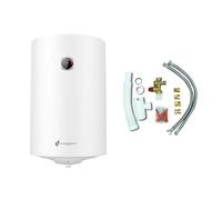 Chauffe Eau Electrique Mural Vertical Blindé Bypso Sannover 80 Litres + Kit d'Installation Complet NF