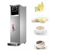 Chauffe-eau électrique professionnel 10 à 30 litres - 2500W Inox 304 avec Alimentation Automatique & Anti-goutte - Pour Restaurants/Bureaux/Brasseries (AM-10/AM-20/AM-30)