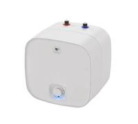 Chauffe-eau électrique blindé petite capacité ristretto carré - 15 litres Sous-évier - Hauteur: 378 mm - Largeur : 360 mm - Profondeur : 321 mm - Consommation d'entretien ( kWh/24 h à 65°C) : 1,14 - c - Bois