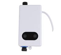 Chauffe-eau électrique sans Réservoir, 3400 W Sous évier, Chauffe-eau instantané avec Fonction Mémoire, Chauffe-eau électrique instantané IPX4 pour Cuisine, Salle de Bain