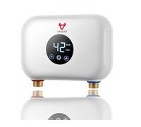 Chauffe - eau électrique sans réservoir 5.5kw, 220V underlink point d'utilisation du chauffe - eau sans réservoir, chauffe - eau à la demande de type compteur avec affichage numérique - EU PLUG-30A