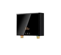 Chauffe-eau électrique sans réservoir, Chauffe-eau Électrique Instantané Sans Réservoir Avec Télécommande À Écran Tactile For Accessoire De Cuisine Et De Salle De Bain(Zwart,220 5500W)
