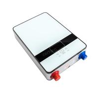 Chauffe-eau électrique sans réservoir, Mini Chauffe-eau Électrique Instantané 5500W, Sans Remerciement, Robinet De Salle De Bains, Chauffage Instantané En 3 Secondes