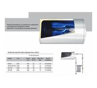 Chauffe-Eau Électrique TERMOELETTRICO Braun Sot 80LITRI Chaudière Horizontal