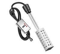 Chauffe-Eau électrique Thermoplongeur 2500W Haute Puissance Automatique du Thermostat Sûr Portable pour Seaux Piscine Baignoires