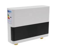 Chauffe-eau électronique instantané 6000 W 220 V avec écran tactile et affichage LED - Mini chauffage d'eau instantané avec protection contre la terre et protection contre les surtensions - Pour salle