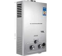 Chauffe-eau GPL, approvisionnement immédiat en eau chaude, design durable en acier inoxydable, 10L