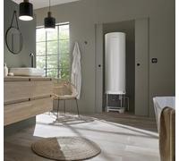 Chauffe-eau horizontal mural ACI hybride Zénéo - Atlantic - 200L - Mono - Classe énergétique sanitaire : C