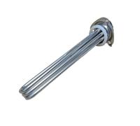 Chauffe-eau inoxydable de l'élément 73mm de bride de triangle | Chauffage à bride triangulaire de 73 mm, 220 V/380 V, acier inoxydable(380V,3KW 200mm)