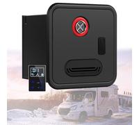 Chauffe-eau instantané 12 V CC pour camping-cars, 55 000 BTU, avec panneau de commande, débit de 8 L/min, sortie d'eau frontale, installation facile pour camping-cars,caravanes et remorques D