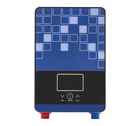 Chauffe-eau instantané - 6500 W - Chauffe-eau instantané pour douche - Élément chauffant en acier inoxydable et protection de sécurité - Écran tactile LED - Étanchéité IPX24