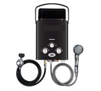 Chauffe-eau instantané, Chauffe-eau Portatif Propane Sans Réservoir-6L RV Sur Demande Chauffe-eau À Affichage Numérique Extérieur À Gaz Chaud For Le Camping