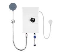 Chauffe-Eau Instantané Électrique - Réchauffeur de douche à affichage numérique,Chauffe-Eau Électrique Pour Douche - Pour L'Évier, La Cuisine, La Salle De Bain, La Piscine, L'Extérieur, L'Intérieur, L